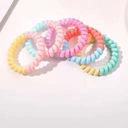 Radhya Accessories Women Set of 5 Ponytail Holders image 2