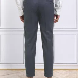 KLOTTHE Men Slim Fit Cotton Formal Trouser image 3