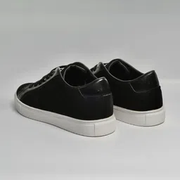 ZEESH Men Colourblocked Leather Flatforms image 3