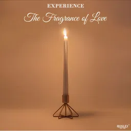 HOSLEY Gold-Toned Metal Candle Holder image 3