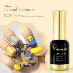 VENALISA Coat Color UV & LED Soak-Off Gel Nail Polish 12 ml - Purple Vortex 1080 image 2