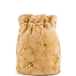 TEEJH Embroidered Potli Clutch image 5