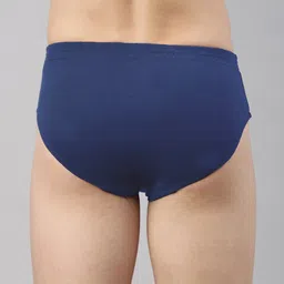 DIXCY SCOTT Men Mid-Rise Pure Combed Cotton Basic Briefs image 3