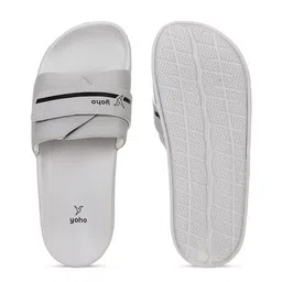yoho Men DryStep Striped Waterproof & Skin Friendly Sliders image 3