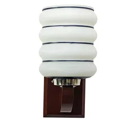 foziq White & Brown Wall Pendant Lamp image 4