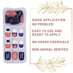 LICK 30 Pcs Nail Tips Artificial Reusable Acrylic Stick On Nails Extension - LKB-88-49 image 3