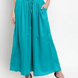 Clora Creation Women Set Of 2 Flared Palazzos image 3