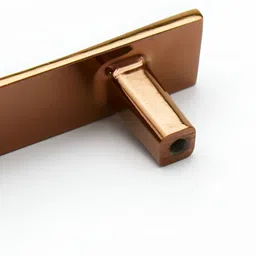 Rab Gold-Toned Zinc Glossy Finish Anti-Tarnish Drawer Handle image 3