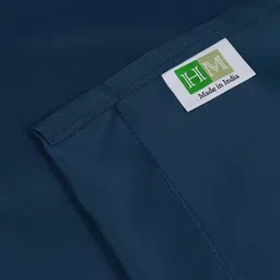 HOMEMONDE Navy 2 Pieces Black Out Window Curtains image 3