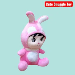 luipui Rabbit Cute Snuggle Toy | Fluffy Soft Rabbit Plush for Kids - 32 cm image 2