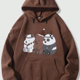 Women Full Sleeve Printed Hooded Sweatshirt-image-85