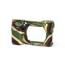 IJJA Camera Silicone Protective Camera Case Cover Compatible with Sony A6300/A6400 Camouflage image 1