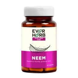 EVERHERB (BY PHARMEASY) NEEM - IMMUNITY BOOSTER - SKIN & BODY DETOXIFIER - BOTTLE OF 60-picture-18