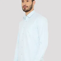 Maharaja Slim Fit Checked Spread Collar Casual Shirt image 4