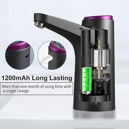 sshop Water Dispenser 1200mAh Battery Automatic Water Dispenser for 20 Litre Bottle Bottom Loading Water Dispenser image 4