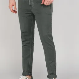 integriti Men Slim Mid Rise Grey Jeans image 3