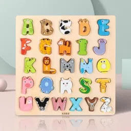 majolies Animal Alphabet Peg Board for Toddlers | Educational Toy for Early learning-picture-25