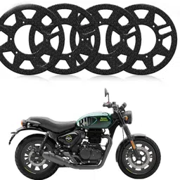 crazycreations bbd17 inch 4pc ABS Plastic PRO Disc Bike Wheel Cover For Hunter 350 Bike Fairing Kit-picture-22