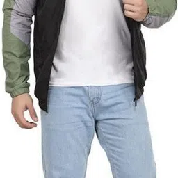 Finext Self Design Men Wind Cheater image 5