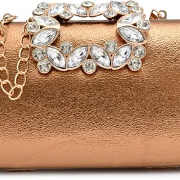 for the beautiful you Party, Casual Tan Clutch image 3