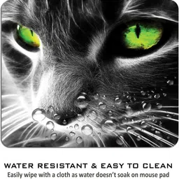 Let's Freeze Cat Printed Mouse Pad Non-Slip Rubber Base Mouse pad For Computer & Laptop Non Slip Base Mousepad image 3