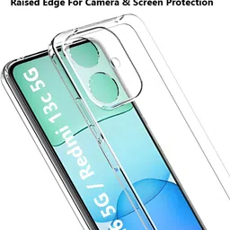aizlo Back Cover for Mi Redmi 13C 5G, Poco M6 5G image 2