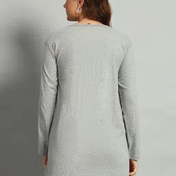 trike Women Floral Print Round Neck Reversible Pure Cotton Multicolor T-Shirt image 2