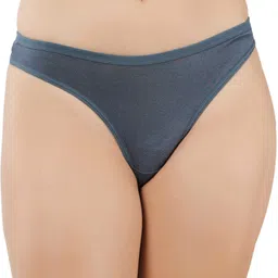flosee Women Thong Grey Panty-picture-21