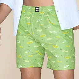 XYXX Men Printed Pack Of 2 Combed Cotton Surf Boxer XYBOX2PCKN374 image 3