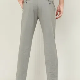 CODE by Lifestyle Men Grey Cotton Trousers image 3