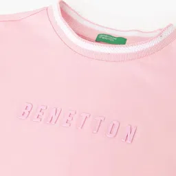United Colors of Benetton Boys Typography Pure Cotton T-shirt image 3