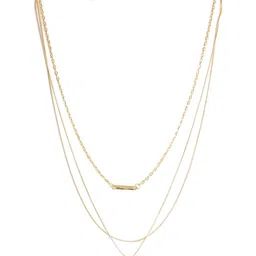 The Pari Gold-Plated Layered Necklace image 3