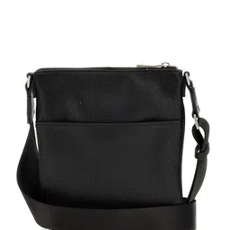GUESS Geometric Textured PU Structured Sling Bag image 2