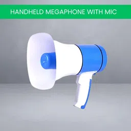 syara Bhopu Portable Megaphone, Siren Loudspeaker Function & Long Battery LifeD408 Bhopu Portable Megaphone, Siren Loudspeaker Function & Long Battery LifeT408 Outdoor PA System image 1