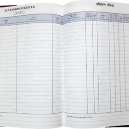 lrs Library Accession Register - Leather Binding (200 Pages- 5000 Entries) Accession - 200 0-Part Library Accession Register-picture-27