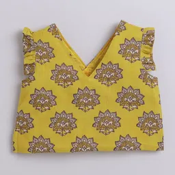 MANY FROCKS & Girls Printed Ready To Wear Lehenga Choli image 4