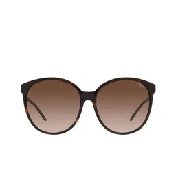 vogue eyewear vogue Women Oval Sunglasses With UV Protected Lens 8056597820530-Havana image 3