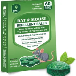 dr century Rat & Mouse Repellent Balls with Peppermint Oil , 60 Days Protection-picture-19