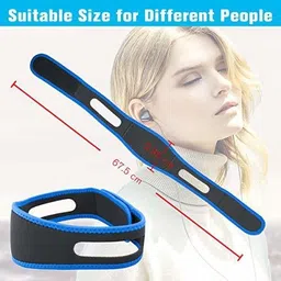 softula Facial Slimming Strap,Chin Up Patch Double Chin Reducer Face Lifting BeltFace Shaping Mask image 3