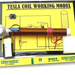 genescribe Tesla Coil Working Model Science project Educational Electronic Hobby Kit image 4