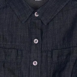 U.S. Polo Assn. Kids Girls Cotton Shirt Dress image 3