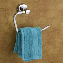 istar New Half Round Pipe Stainless Steel Towel Ring/Napkin Ring/ Bathroom Towel Holder/Towel Hanger with Chrome Finish Pack of 1 Silver Towel Holder-picture-24