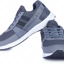 sega 33 Grey Training & Gym Shoes For Men image 4