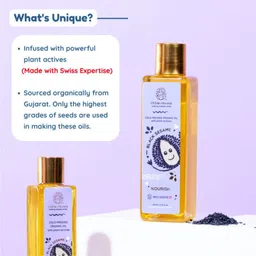 little rituals Organic Black Sesame Baby Oil: Cold-Pressed, Pediatric-Tested, Safe & Gentle image 5