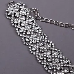 ODETTE Silver-Plated Statement Necklace image 5