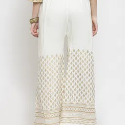 Clora Creation Women Pack Of 2 Floral Printed Ethnic Palazzos image 5