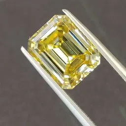 kirti sales 12.25 Ratti Yellow Sapphire Pukhraj Stone Original Certified Natural Gemstone Sapphire Stone image 2