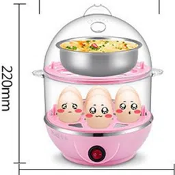 glive Electrict Two Layer 14 Eggs Egg Cooker Egg Boiler Steamer Egg Cooker image 4