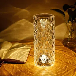needyproducts Diamond Table Lamp Night Lamp in Multicolour changing with adjustable lamp Table Lamp image 5