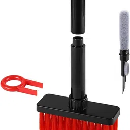 MODEK 5 in 1 Keyboard / Airpods Cleaning Kit Red And Black for Computers, Laptops, Mobiles image 4